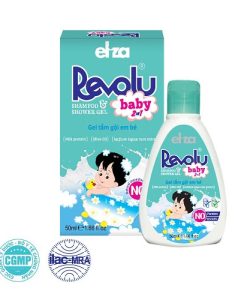 Gel tắm gội em bé Revolu Baby 50ml